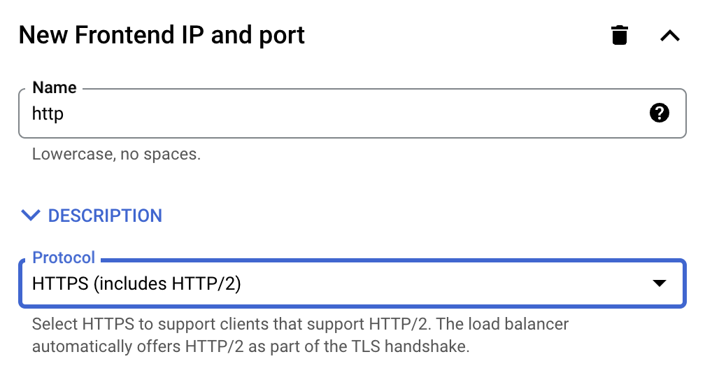 Add new frontend IP and port