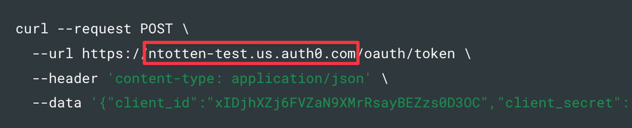 Auth0 Access Token