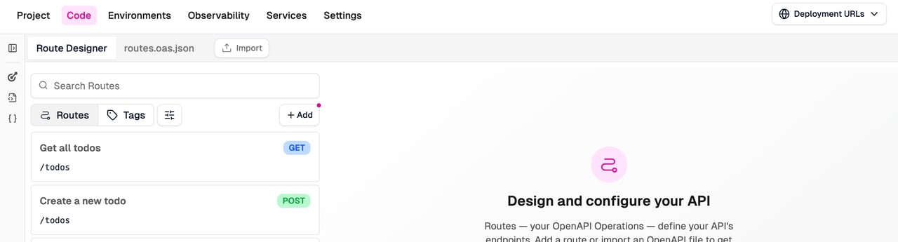 Import Open API