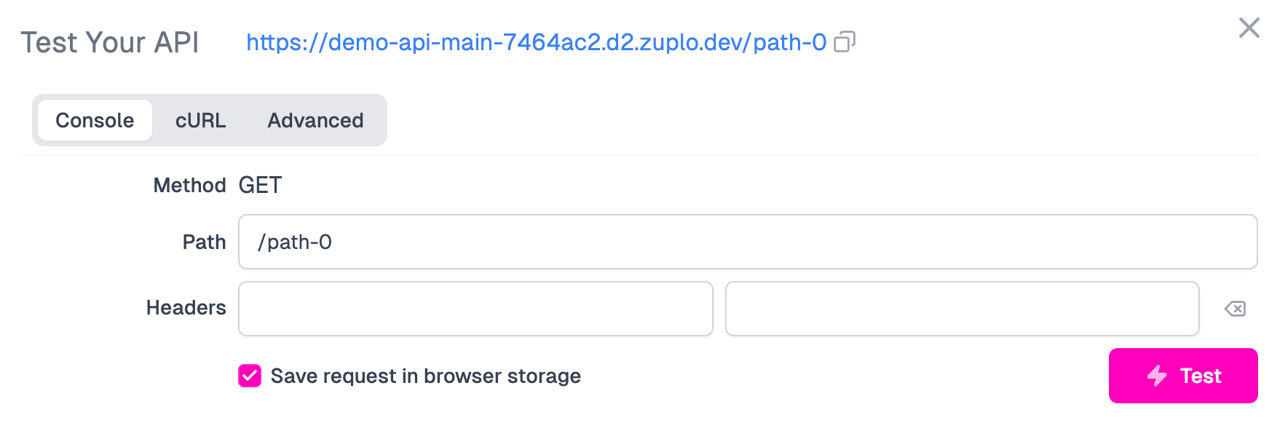 Test your API