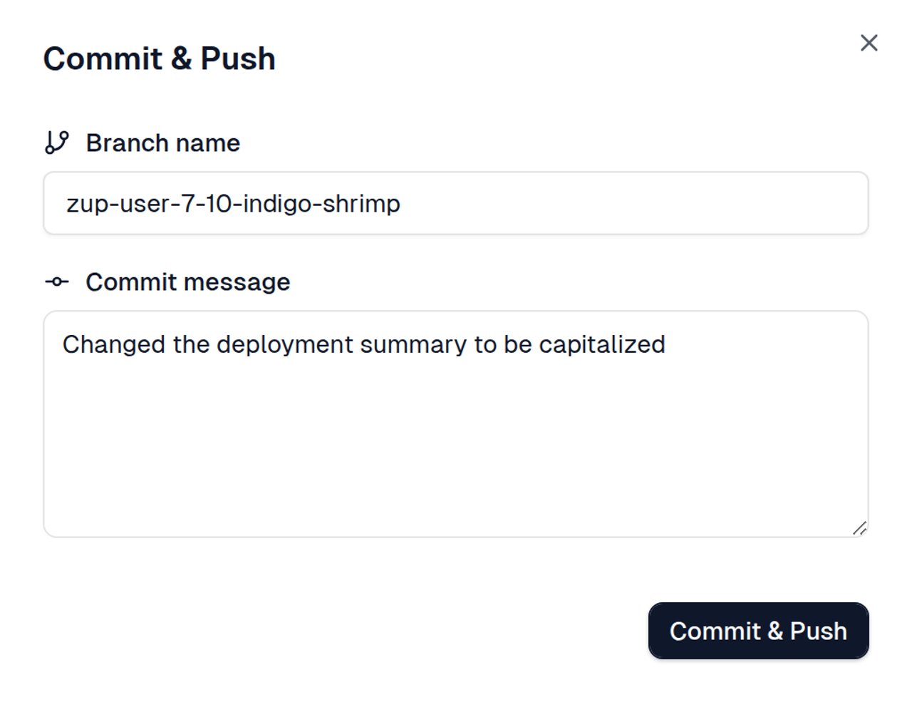 Change Summary