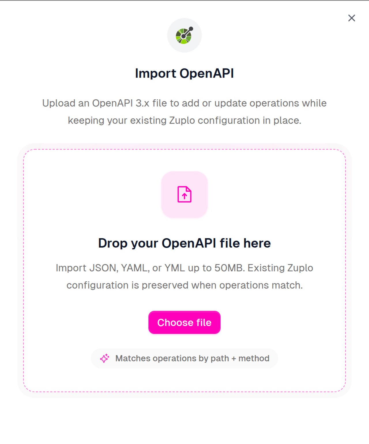 Import OpenAPI