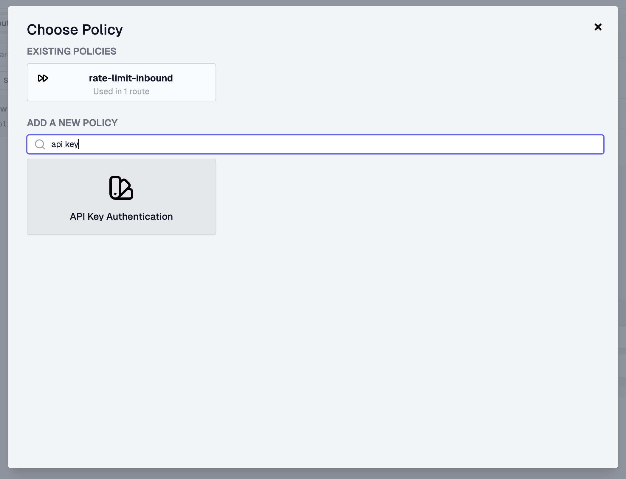 Add API Key Authentication