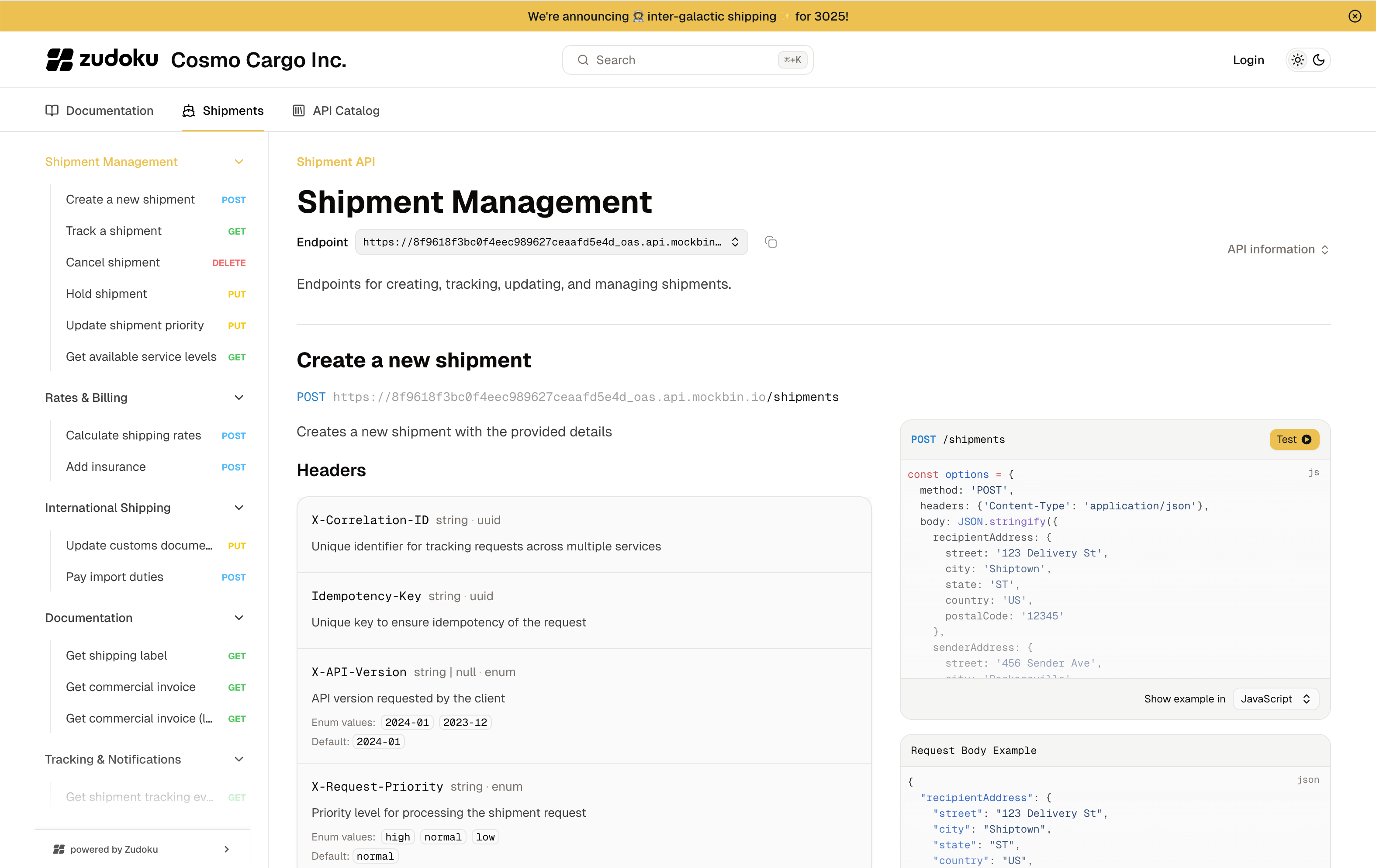 Zuplo Dev Portal