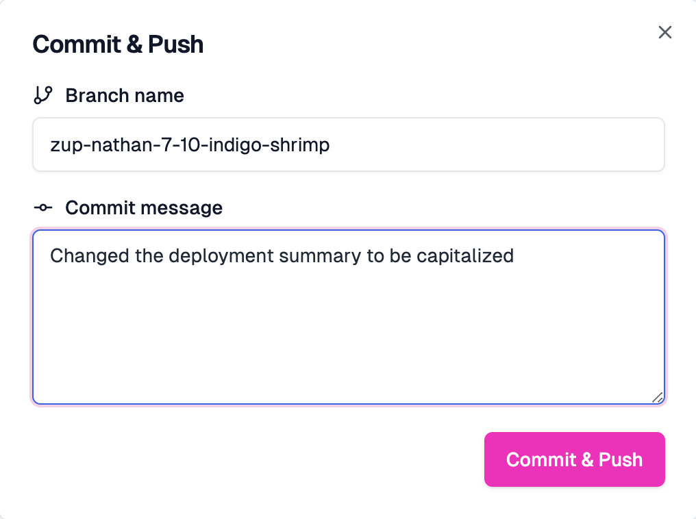 Change Summary