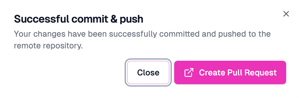 Create PR