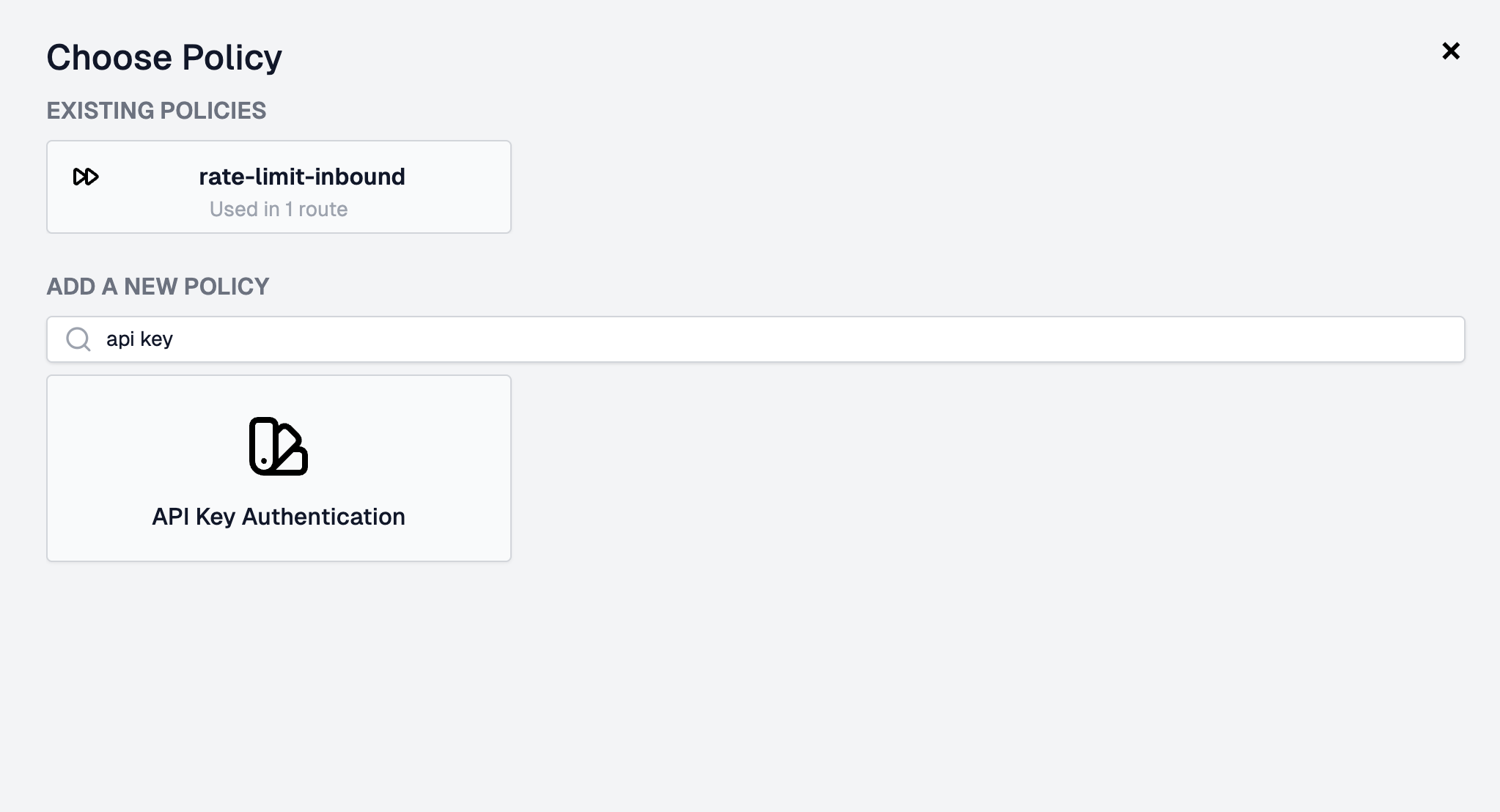 Add API Key Authentication