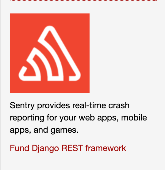 Sentry
Django