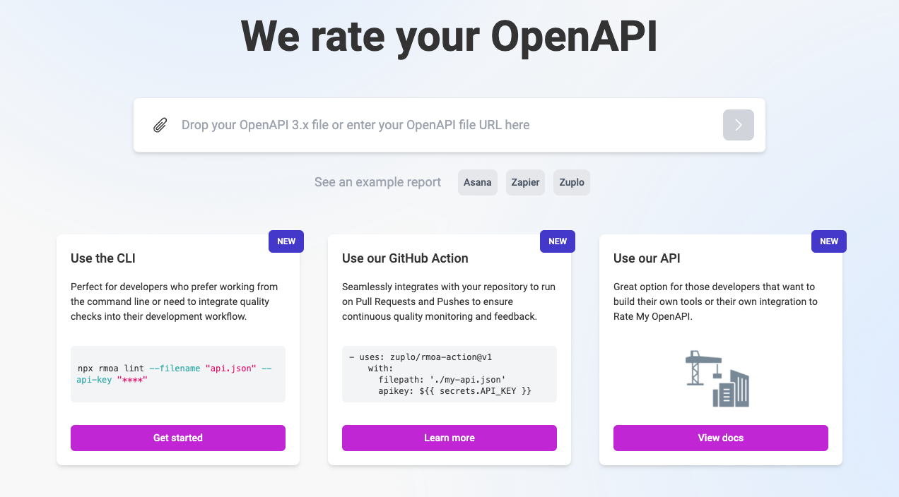 Rate My OpenAPI