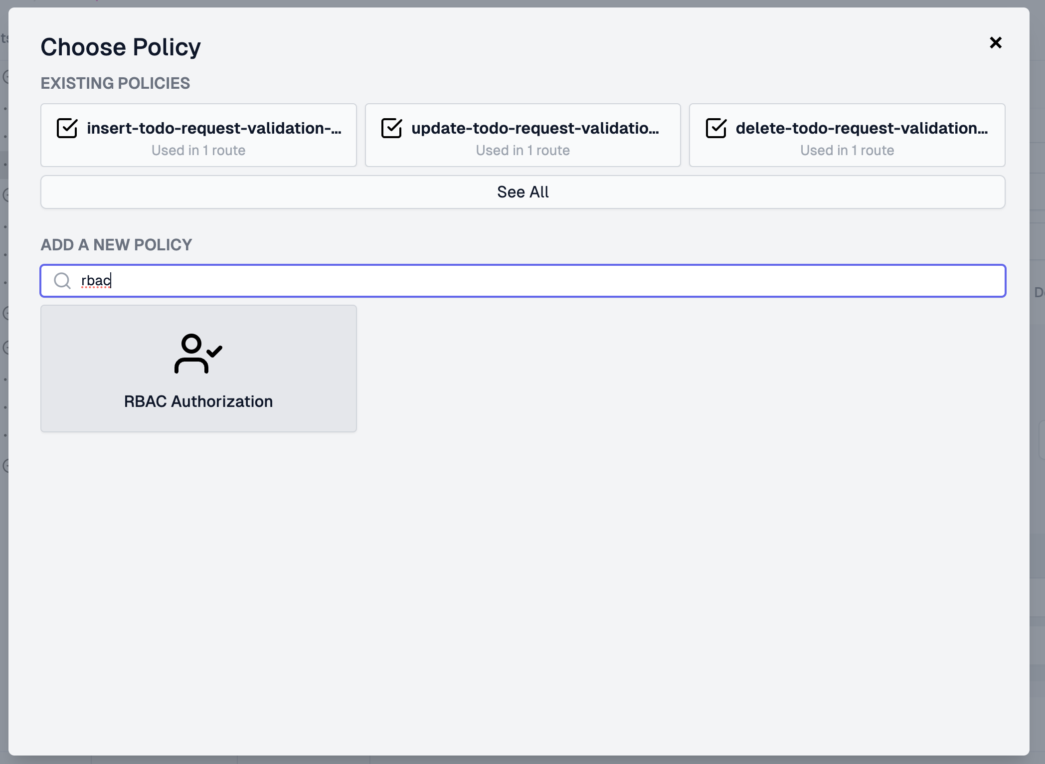 Rbac policy