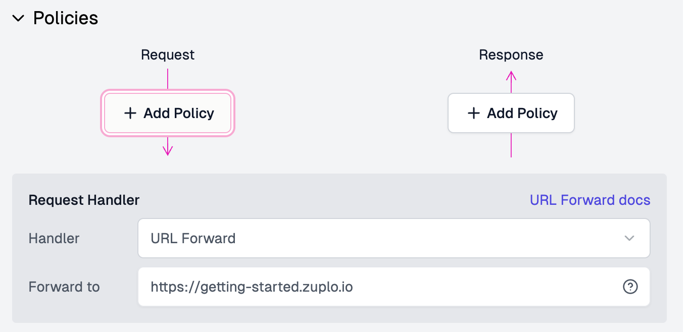 Add policy