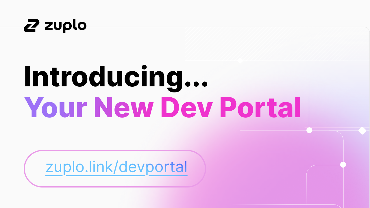 Introducing New Zuplo Developer Portals